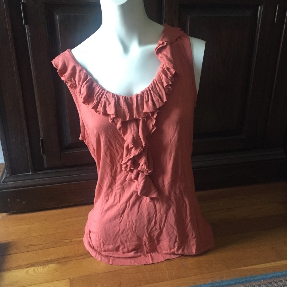 Mossimo Pink Ruffle Tank - Picture 4 of 4